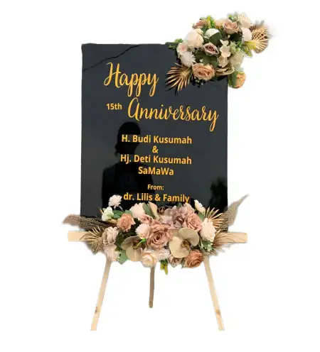 Papan Bunga Akrilik Cigembor